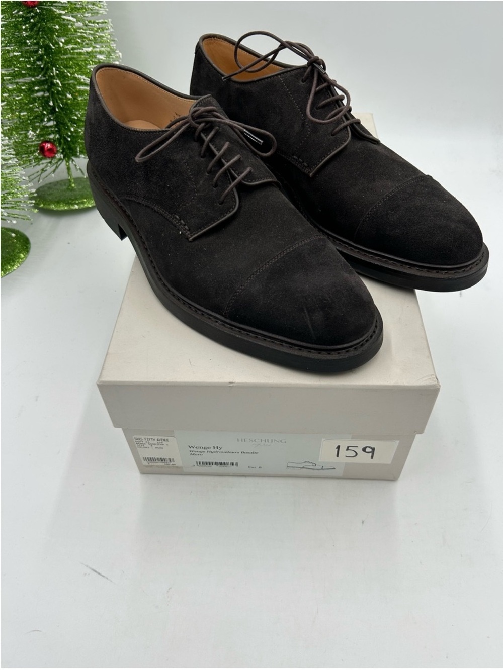 Men’s HESCHUNG 1934 Kato Sue Derby shoes size 8